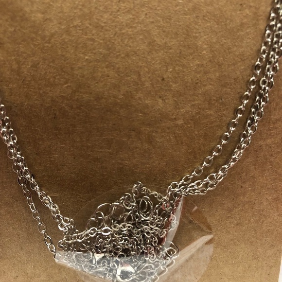 Zodiac Picces 3 Silvertone Necklaces - Picture 6 of 9